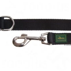 Correa Ajustable HUNTER Negra Para Perros -Mascotas Artículos Tienda 1323 hunter hundeleineschwarz3 1