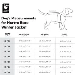 Abrigo Invernal Bare Late Harvest Hurtta Para Perros -Mascotas Artículos Tienda 188296 188297 188298 188299 188300 188301 188302 hurtta forzooplus bare winterjacke sunrise hs 09 9