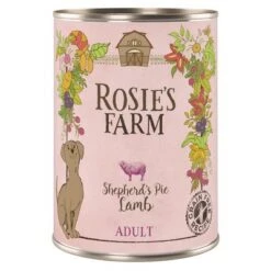 Pack Ahorro Rosie's Farm 24 X 400 G 25 Pack Ahorro Rosie's Farm 24 X 400 G -Mascotas Artículos Tienda 1 95788 pla rosie sfarm adult lamb 400g 9