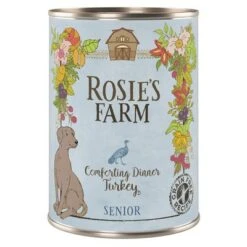 Pack Ahorro Rosie's Farm 24 X 400 G 33 Pack Ahorro Rosie's Farm 24 X 400 G -Mascotas Artículos Tienda 1 95789 pla rosie sfarm senior turkey 400g 7