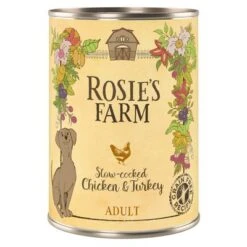 Pack Ahorro Rosie's Farm 24 X 400 G 23 Pack Ahorro Rosie's Farm 24 X 400 G -Mascotas Artículos Tienda 1 96197 pla rosie sfarm adult chickenturkey 400g 0