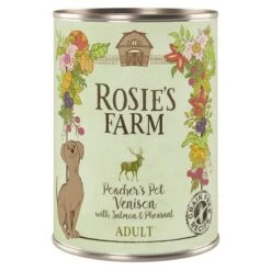 Pack Ahorro Rosie's Farm 24 X 400 G 29 Pack Ahorro Rosie's Farm 24 X 400 G -Mascotas Artículos Tienda 1 96201 pla rosie sfarm adult venison 400g 3
