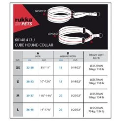 Collar Rukka® Cube, Negro 7 Collar Rukka® Cube, Negro -Mascotas Artículos Tienda 216996 216997 216998 216999 lfashion rukkapets cube halsband schwarz hs 04 0