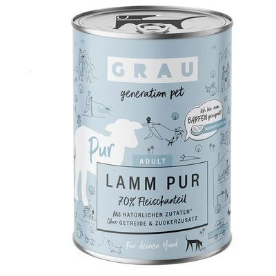 GRAU Pollo Puro Con Aceite De Linaza Comida Húmeda Para Perros 1 GRAU Pollo Puro Con Aceite De Linaza Comida Húmeda Para Perros