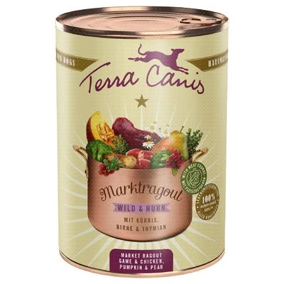 Terra Canis Ragú 6 X 385 G Comida Húmeda Para Perros 1 Terra Canis Ragú 6 X 385 G Comida Húmeda Para Perros