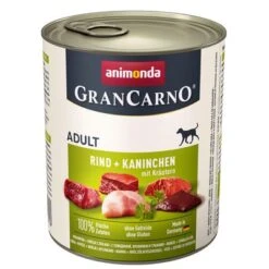 Animonda GranCarno Original Adult 6 X 800 G - Pack Mixto -Mascotas Artículos Tienda 50765 pla animonda grancarno rindkaninchen 800g 9