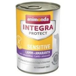 Mascotas Artículos Tienda -Mascotas Artículos Tienda 71889 pla animondaintergraprotect sensitive lamm amaranth 400g 9