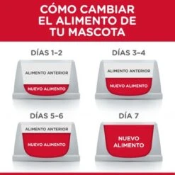 Hill's Science Plan Hill's Adult 1-6 Light Medium Science Plan Con Pollo -Mascotas Artículos Tienda atf6 604222 feeding transition 9