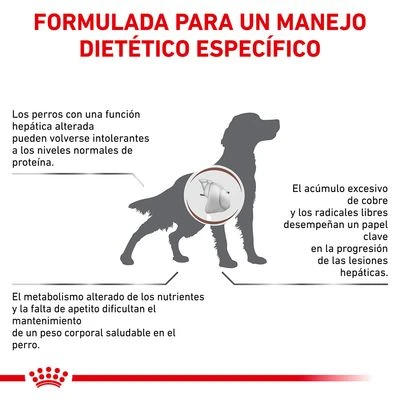 Royal Canin Veterinary Canine Hepatic HF 16 Pienso Para Perros 2 Royal Canin Veterinary Canine Hepatic HF 16 Pienso Para Perros - Imagen 2