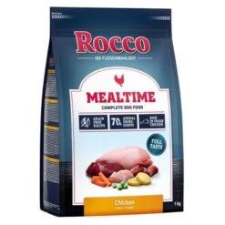 Pack De Prueba Rocco Sin Cereales Para Perros 3 X 1 Kg -Mascotas Artículos Tienda rocco mealtime chicken 1kg 1000x1000 8