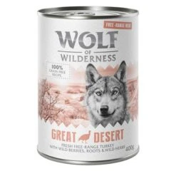 Wolf Of Wilderness Free Range 6 X 400 G / 800 G - Pack De Prueba 36 Wolf Of Wilderness Free Range 6 X 400 G / 800 G - Pack De Prueba -Mascotas Artículos Tienda wow freerange greatdesert 400g 1000x1000 6