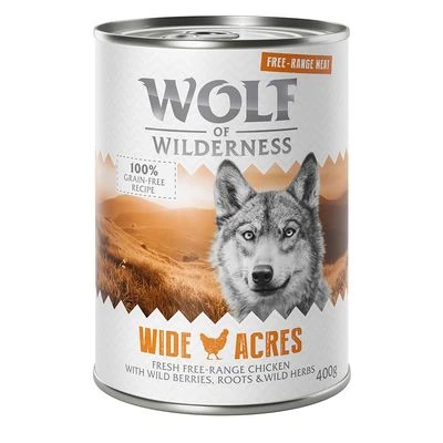 Wolf Of Wilderness Free Range 6 X 400 G / 800 G - Pack De Prueba 13 Wolf Of Wilderness Free Range 6 X 400 G / 800 G - Pack De Prueba - Imagen 13
